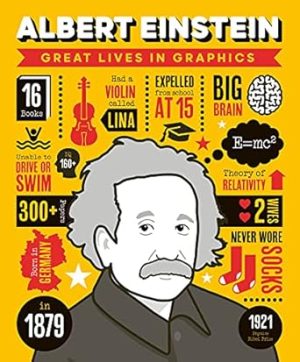 Albert Eintein Great Lives in Graphics