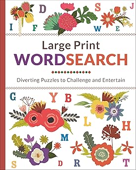 Large Print Wordsearch Book