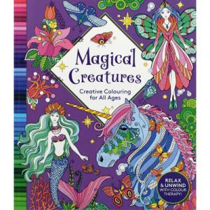 Magical Creatures Creative Colouring