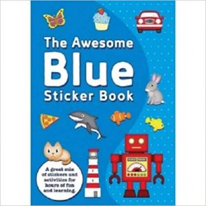 THE AWESOME BLUE COLOURING BOOK