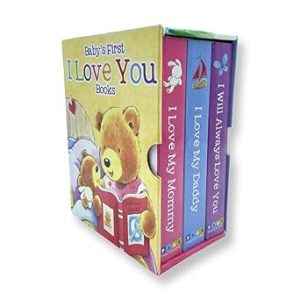 BABY FIRST I LOVE YOU BOOKS SET OF 3