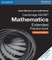 CAMBIDGE IGCSE MATHS EXTENDED PRACTICE BOOK 2ND ED