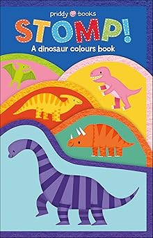 FUN FELT LEARNING : STOMP 2 DINOSAUR COLOURING BK