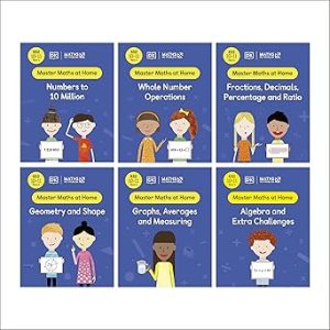 Maths # No Problem Collection of 6 Workbooks, Ages 10-11