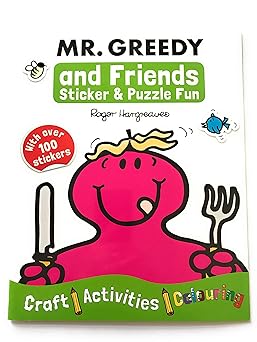Mr Greedy and Friends Sticker&Puzzle Fun