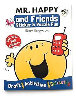 Mr Happy and Friends Sticker&Puzzle Fun