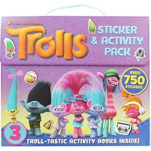 Trolls Sticker and Activity Pack