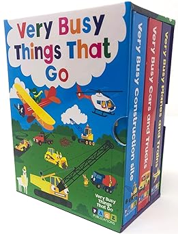 VERY BUSY THINGS THAT GO SET OF 3