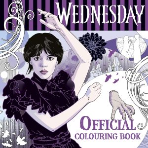 WEDNESDAY: OFFICIAL COLOURING BOOK