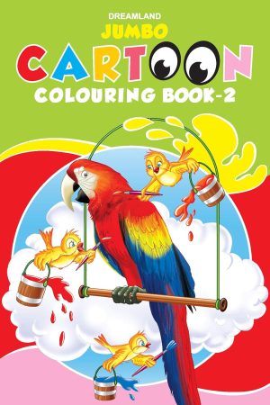 JUMBO CARTOON COLOURING BOOK 2
