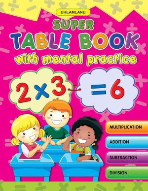 SUPER TABLE BOOK WITH MENTAL PRACTICE